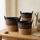 Straw Basket Set 3 Pcs